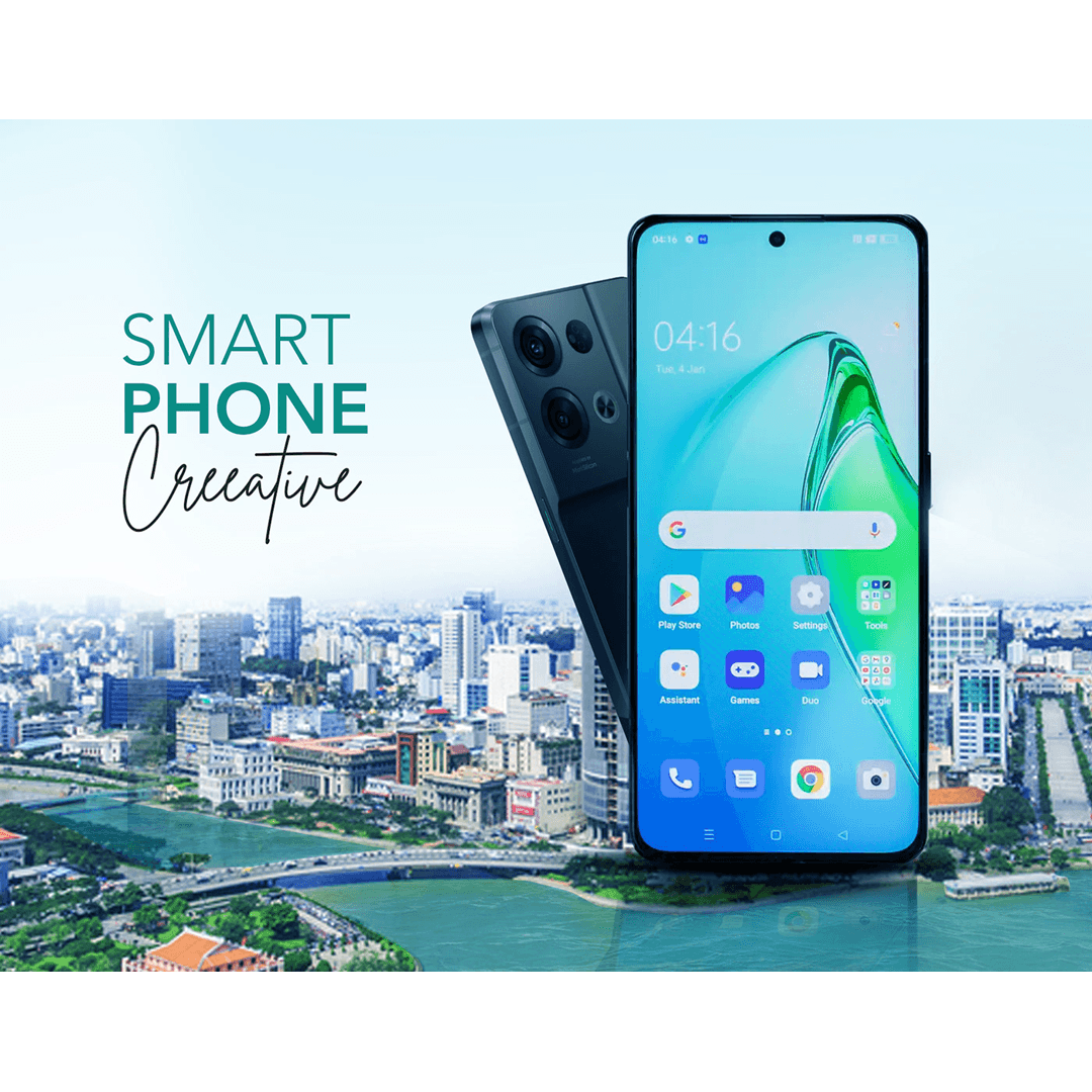 Smartphone campaign source creative